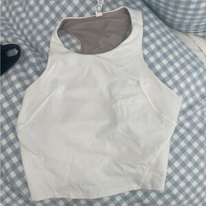 lululemon athletica White Racerback Tank